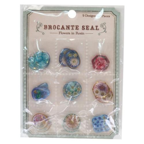 フレークシール 手帳デコ ブロカンテ シール Brocante Resin カミオジャパン キャラクターのシネマコレクション 通販 Paypayモール