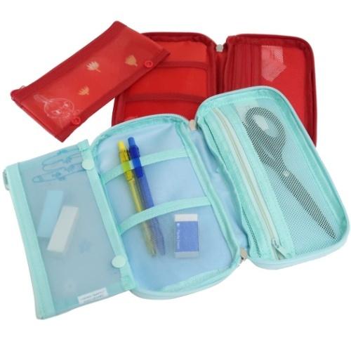 MOOMIN ムーミン キャラクター ペンケース セパペンポーチ ウッド