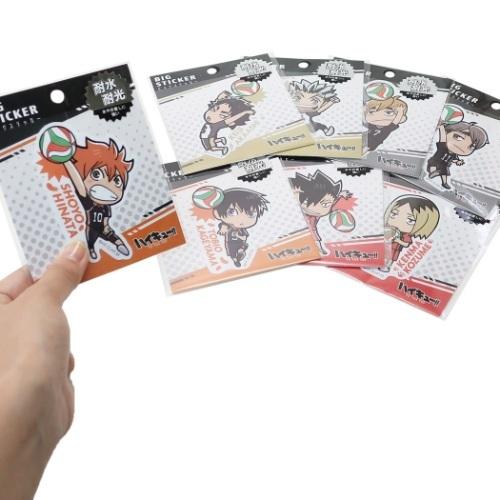 ハイキュー 少年ジャンプ アニメキャラクター 耐水耐光 デコステッカー ビッグ シール 孤爪研磨 キャラクターのシネマコレクション 通販 Paypayモール