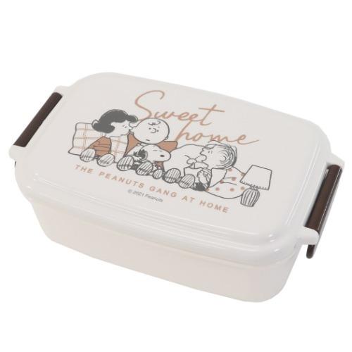 スヌーピー お弁当箱 抗菌 1段ランチボックス Sweet Home ピーナッツ カミオジャパン 500ml キャラクターのシネマコレクション 通販 Paypayモール