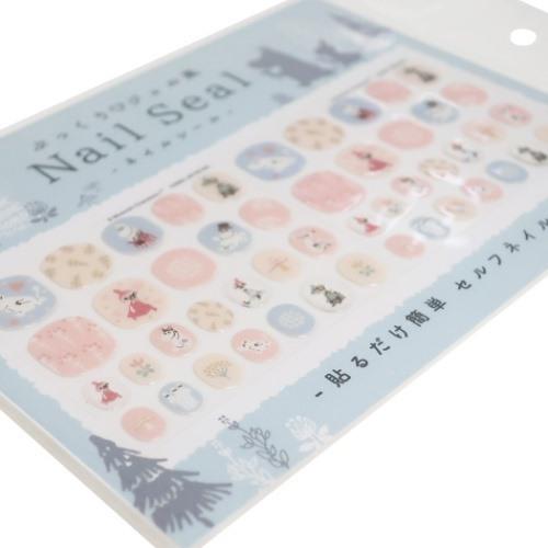 ムーミン コスメ雑貨 ネイルシール ぷっくりジェル風 カジュアルポップ 北欧 おしゃれ かわいい 女の子 グッズ キャラクターのシネマコレクション 通販 Paypayモール