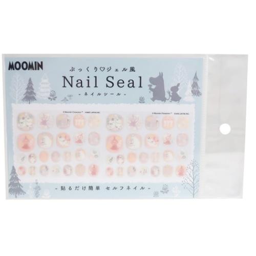 ムーミン グッズ ネイルシール ぷっくりジェル風 北欧 おしゃれ かわいい 女の子 コスメ雑貨 大人ガーリー キャラクターのシネマコレクション 通販 Paypayモール