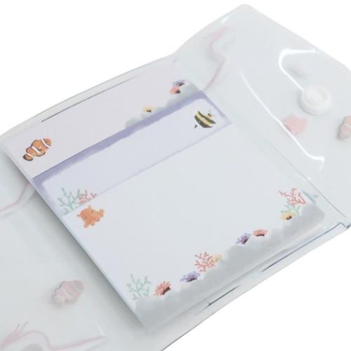 付箋 Pocket Pit ポケットピット ふせん 海 カミオジャパン 新学期準備文具 事務用品 かわいい キャラクターのシネマコレクション 通販 Paypayモール