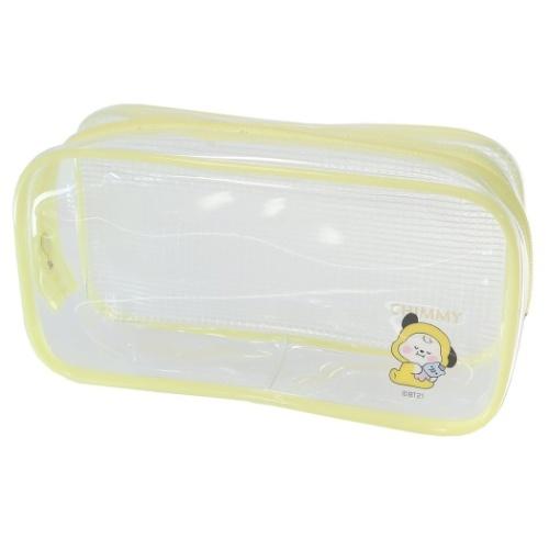 ペンケース Bt21 クリア Box ペンポーチ Line Friends Chimmy 筆箱 キャラクターのシネマコレクション 通販 Paypayモール