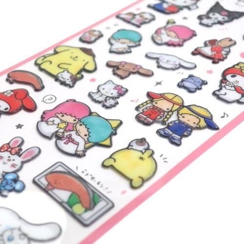 シールシート サンリオキャラクターズ キャンディーライクステッカーズ