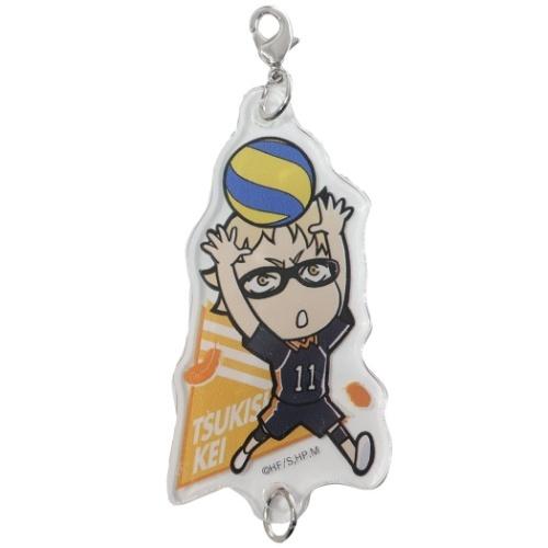 ハイキュー 少年ジャンプ キーリング つながる アクリルキーホルダー ミニキャラ 月島蛍 烏野高校 アニメキャラクター グッズ プレゼント バレンタイン Kmo 30 キャラクターのシネマコレクション 通販 Yahoo ショッピング