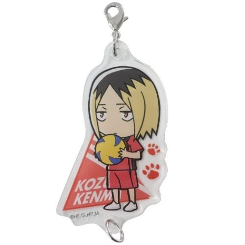 ハイキュー キーリング 少年ジャンプ つながる アクリルキーホルダー アニメキャラクター ミニキャラ 孤爪研磨 音駒高校 キャラクターのシネマコレクション 通販 Paypayモール