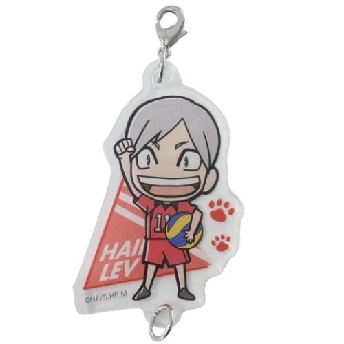 ハイキュー 少年ジャンプ アニメキャラクター つながる アクリルキーホルダー キーリング ミニキャラ 灰羽リエーフ 音駒高校 Kmo 33 キャラクターのシネマコレクション 通販 Yahoo ショッピング