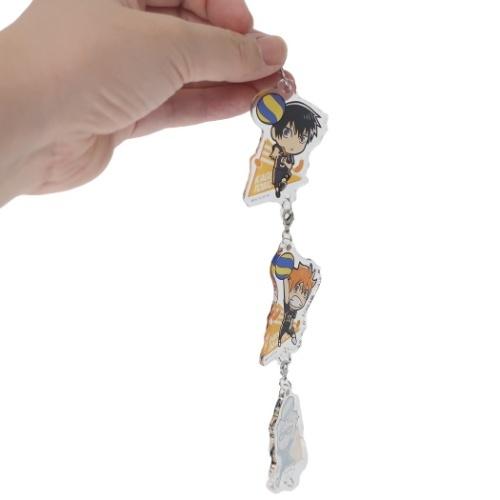ハイキュー 少年ジャンプ アニメキャラクター つながる アクリルキーホルダー キーリング ミニキャラ 灰羽リエーフ 音駒高校 Kmo 33 キャラクターのシネマコレクション 通販 Yahoo ショッピング