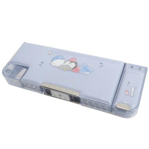 ウミノモフモフ 両面開きペンケース 消しゴムポケット付 筆箱 アニマル