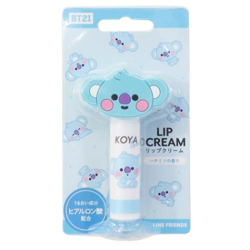 BT21 リップクリーム マスコット付き リップスティック KOYA ハチミツ