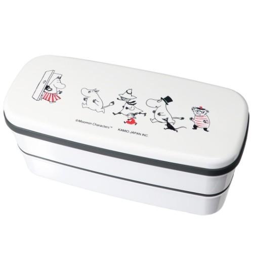 ムーミン グッズ お弁当箱 キャラクター 2段 ランチボックス Kmo 56 キャラクターのシネマコレクション 通販 Yahoo ショッピング