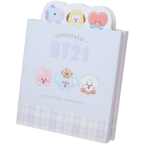 Bt21 商品 メモ帳 キャラクター パタパタ メモ キャラクターのシネマコレクション 通販 Paypayモール