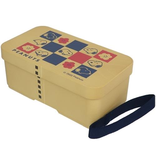 スヌーピー スクエアランチボックス お弁当箱 市松模様 ピーナッツ キャラクター プレゼント 男の子 女の子 ギフト バレンタイン Kmo 7068 キャラクターのシネマコレクション 通販 Yahoo ショッピング