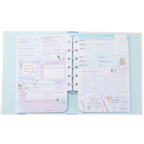 プロフィール帳 LIKEオルチャン プロフィールブック カミオジャパン