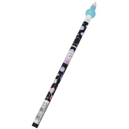 鉛筆 ミッドナイトキャンディ マスコット付き 鉛筆 2b 電球ソーダ カミオジャパン 新学期 準備 かわいい キャラクターのシネマコレクション 通販 Paypayモール