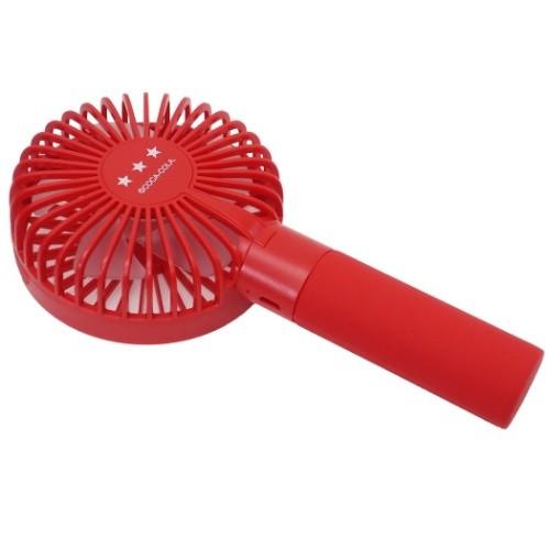 Coca Cola（コカコーラ） 携帯用扇風機 ハンディファン レッド カミオ