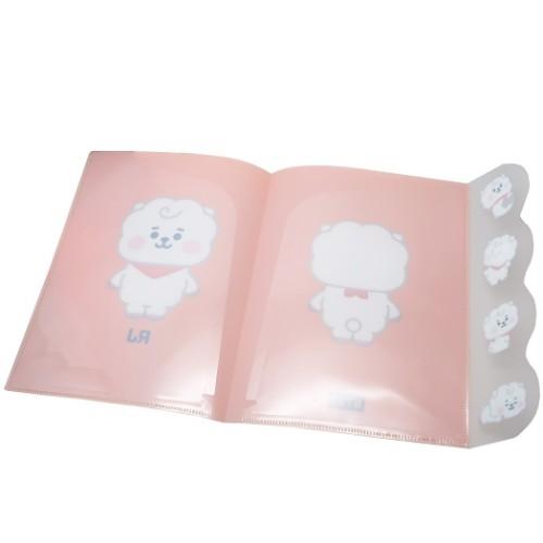 Bt21 ダイカットカバー付き 2ポケット クリアファイル ポケットファイル Rj Lineフレンズ カミオジャパン キャラクターのシネマコレクション 通販 Paypayモール