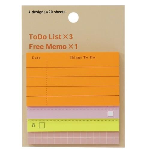 付箋 グッズ Choice To Do 選べる ふせんメモセット ビタミンカラー カミオジャパン キャラクターのシネマコレクション 通販 Paypayモール