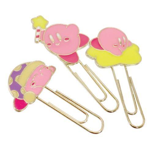 星のカービィ キャラクター クリップ マスコット付き メタル クリップ 3個セット カービィがいっぱい グッズ キャラクターのシネマコレクション 通販 Paypayモール