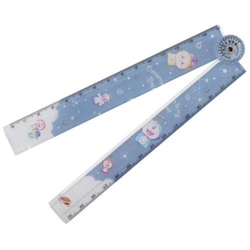 ドラえもん ものさし 分度器付き 折りたたみ定規 30cm 星空 藤子f不二雄 キャラクター グッズ