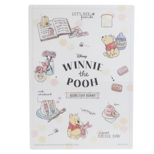 くまのプーさん ディズニー キャラクター 下敷き デスクパッド はちみつ カミオジャパン キャラクターのシネマコレクション 通販 Paypayモール