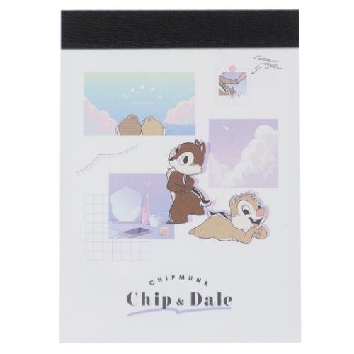 メモ帳 チップ デール ミニ ミニメモ ディズニー Night 新学期準備文具139円