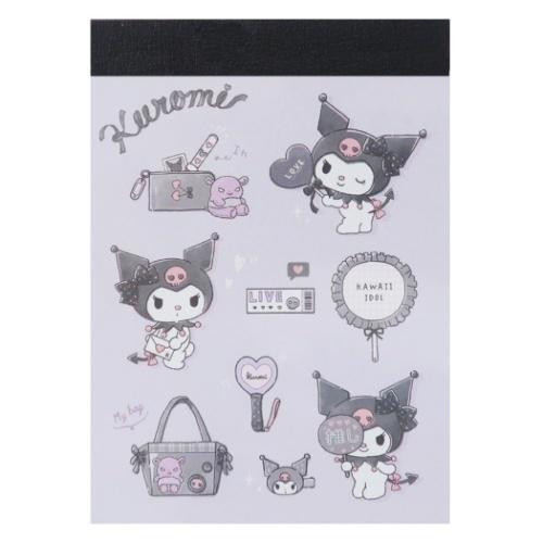 クロミ ミニ ミニメモ サンリオ メモ帳 キャラクター 推し事 コレクション キャラクターのシネマコレクション 通販 Paypayモール