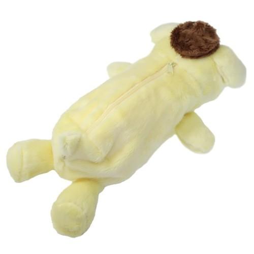 ポムポムプリン ぬいぐるみペンポーチ くたっと ペンケース 筆箱