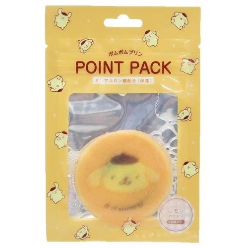 ポムポムプリン キャラクター 売上実績NO.1 フェイスパック シート状 サンリオ メーカー在庫限り品 ポイントパック レモンの香り 10枚入り