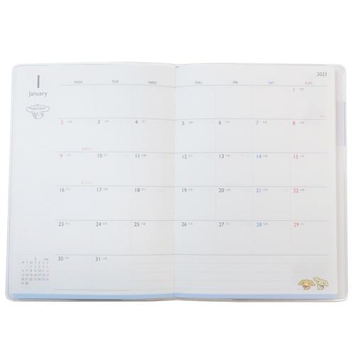 B6マンスリー手帳23 サンリオキャラクターズ 23年月間ダイアリー サンリオ Starry Night キャラクタースケジュール帳 キャラクターのシネマコレクション 通販 Paypayモール