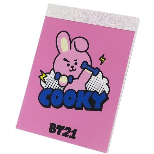 Bt21 メモ帳 キャラクター グッズ ミニ ミニメモ Cooky Line Friends キャラクターのシネマコレクション 通販 Paypayモール