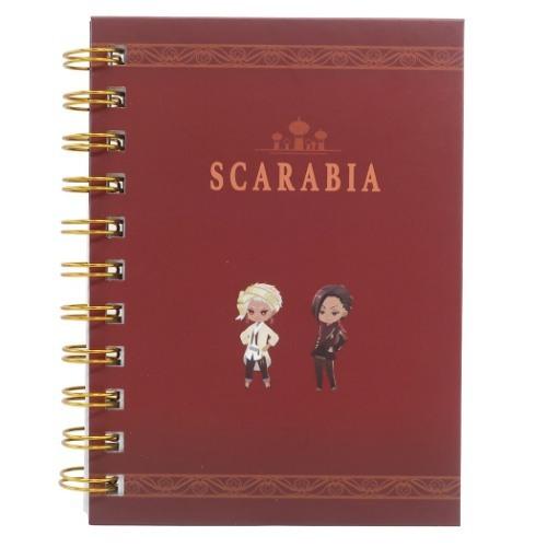 スカラビア ツイステ グッズ A6 Wリングノート キャラクター グッズ 通販 ツイステッドワンダーランド 文房具 キャラクターのシネマコレクション 通販 Paypayモール
