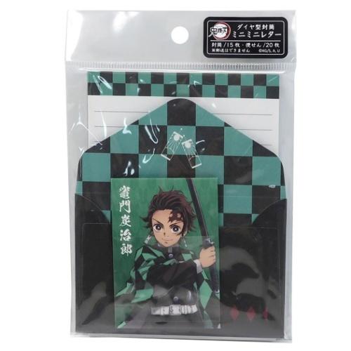 鬼滅の刃 少年ジャンプ キャラクター ミニ レターセット 竈門炭治郎