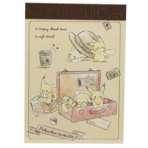 ポケモン ポケットモンスター キャラクター メモ帳 ミニ ミニメモ トラベル カミオジャパン キャラクターのシネマコレクション 通販 Paypayモール