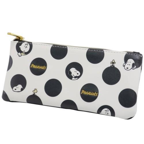 スヌーピー フラット ペンケース フラット ペンケース ドット ピーナッツ カミオジャパン ペンポーチ キャラクターのシネマコレクション 通販 Paypayモール