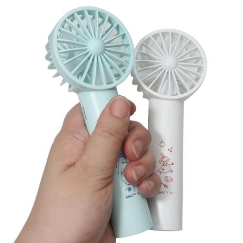 MOOMIN（ムーミン） キャラクター 携帯用扇風機 ネックストラップ付き