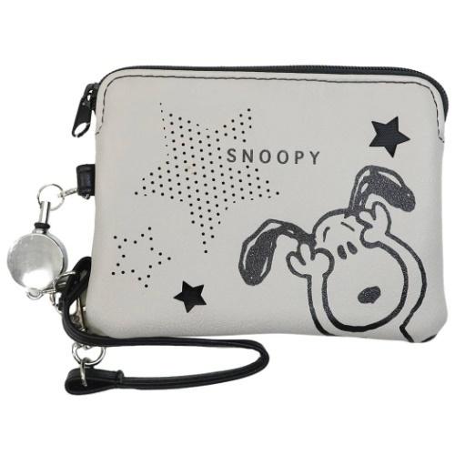 スヌーピー 定期入れ 小物入れ パスケース パンチングスター ピーナッツ カミオジャパン Icカードケース キャラクターのシネマコレクション 通販 Paypayモール