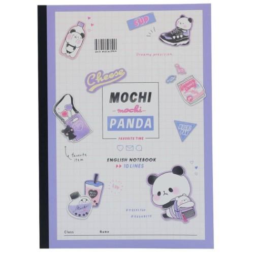 英語ノート B5 英習帳 もちもちぱんだ カミオジャパン 新学期準備雑貨 キャラクターのシネマコレクション 通販 Paypayモール