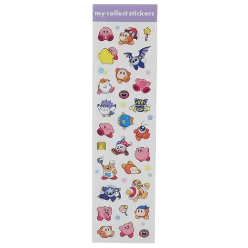 キャラクターのシネマコレクションシール シート 星のカービィ マイコレクトステッカーズ Nintendo Ver2 手帳デコ キャラクター コンビニ受取対応商品