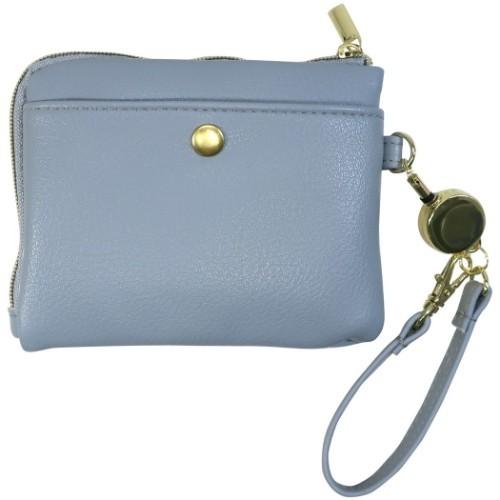 折りたたみ エコバッグ リール付き パスケース With エコバッグ ブルーグレー カミオジャパン お買い物かばん キャラクターのシネマコレクション 通販 Paypayモール