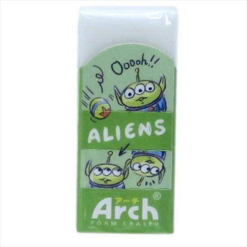 トイストーリー エイリアン Arch アーチミニケシゴム 新入学 ディズニー 消しゴム キャラクター グッズ カミオジャパン サクラクレパス キャラクターのシネマコレクション 通販 Paypayモール