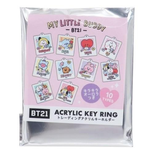 Bt21 キーリング トレーディング アクリルキーホルダー 全10種 Line Friends カミオジャパン キャラクターのシネマコレクション 通販 Paypayモール