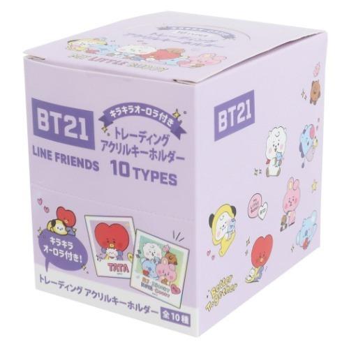 BT21 キーリング トレーディング アクリルキーホルダー 全10種 BT21 キーリング トレーディング アクリルキーホルダー 全10種