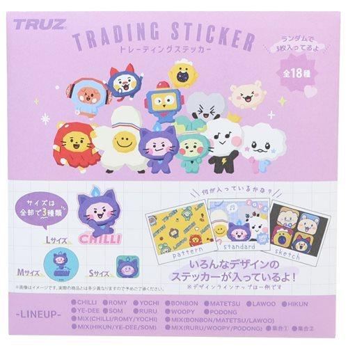 Truz キャラクター ビッグシールセット トレーディングステッカー3枚セット 全18種 Line Friends Kmo Box 7560 キャラクターのシネマコレクション 通販 Yahoo ショッピング