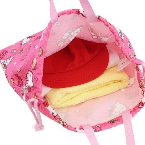 送料無料 ハローキティ キャラクター 巾着袋 きんちゃくポーチ L ローズピンク 新入学 サンリオ1 039円 Aynaelda Com