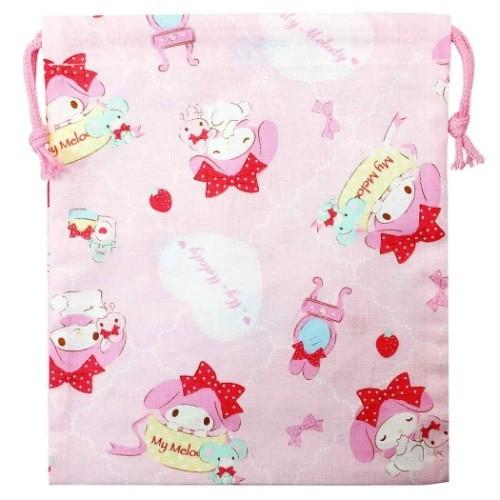 sanrio（サンリオ） マイメロディ 入学準備 袋 セット 入学6点セット