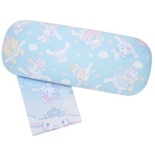 100 本物 シナモロール グッズ 眼鏡ケース キャラクター クロス付き メガネケース Heartlandgolfpark Com