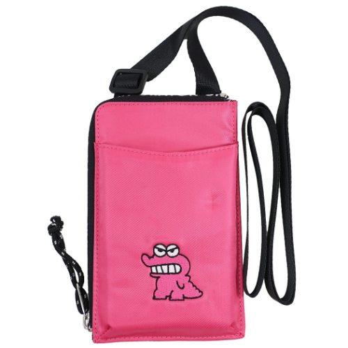ポシェット クレヨンしんちゃん スマホショルダーポーチ ワニ山さん ピンク キャラクターのシネマコレクション 通販 Paypayモール