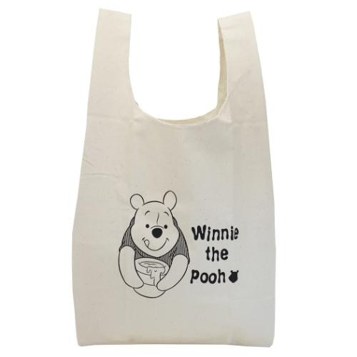 くまのプーさん キャラクター エコバッグ コットン マルシェバッグ ディズニー キャラクターのシネマコレクション 通販 Paypayモール